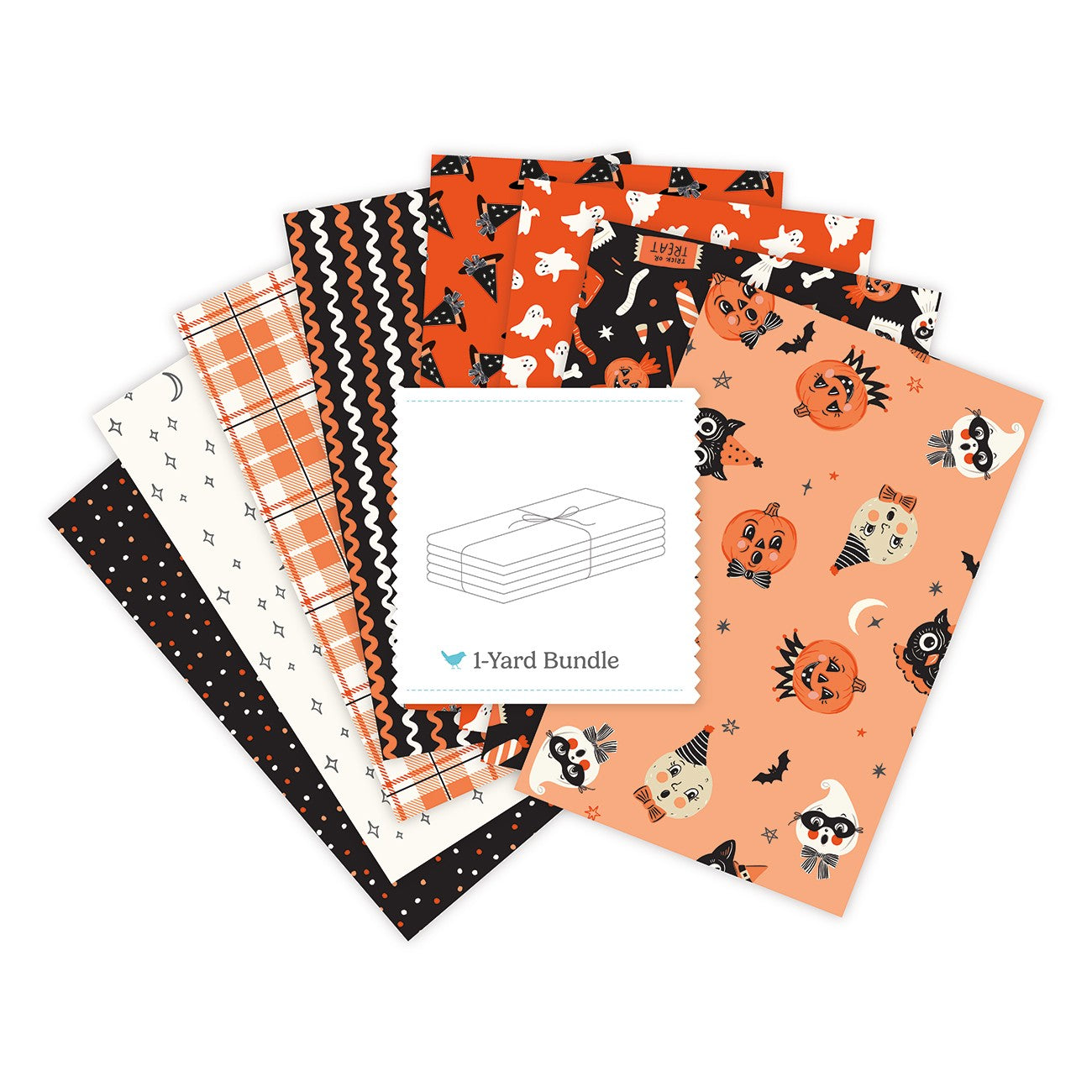 Vintage Boo 1 Yard Bundle Marmalade, 8 Pcs.