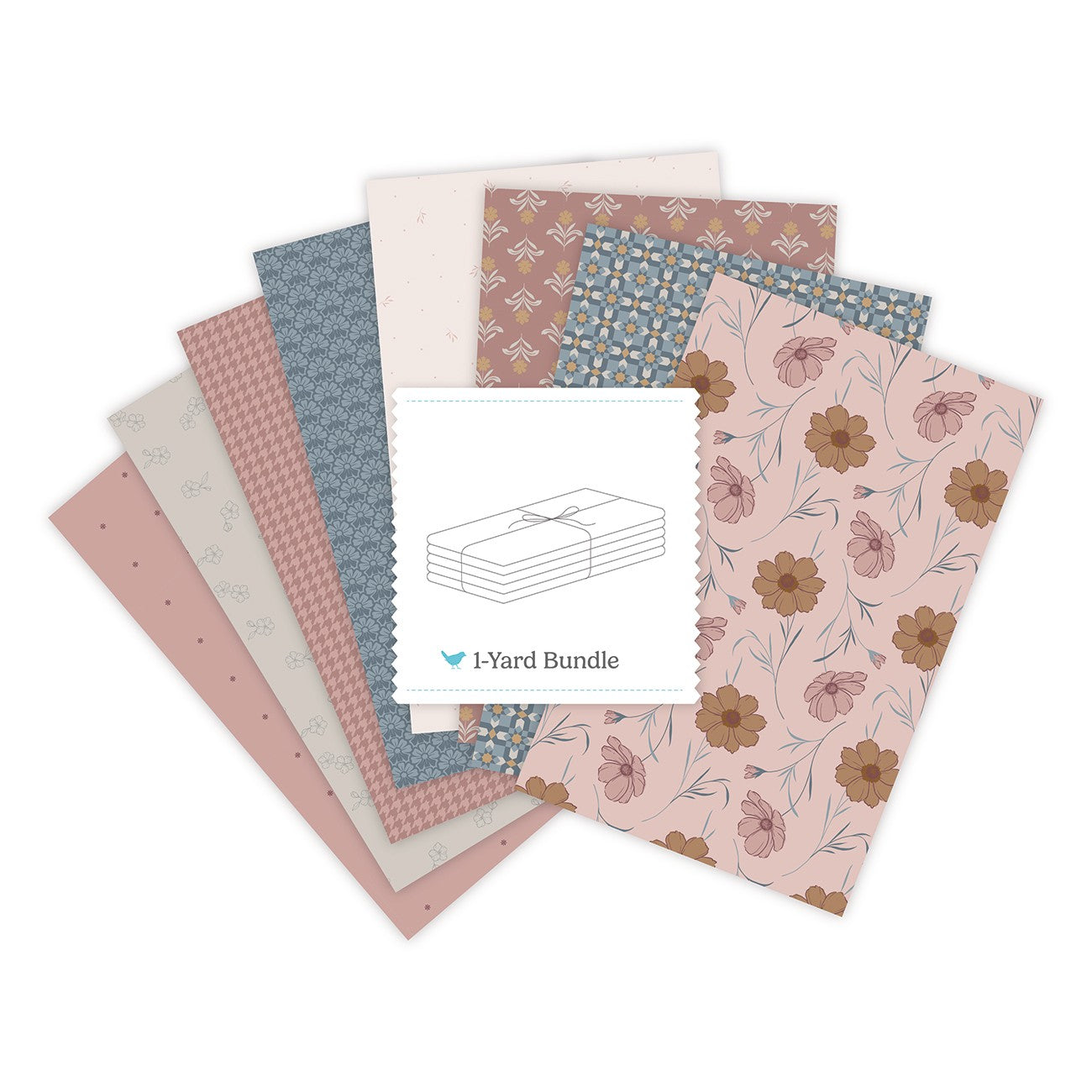 Petal & Patch 1 Yard Bundle Sand, 8 Pcs.