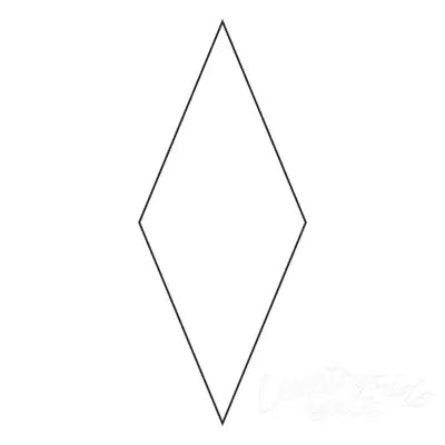 1in Eight Pointed Star Template