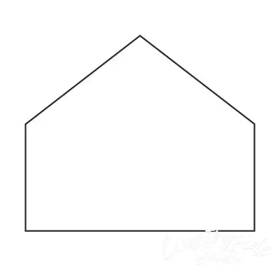 1in Pointed Scallop Papers