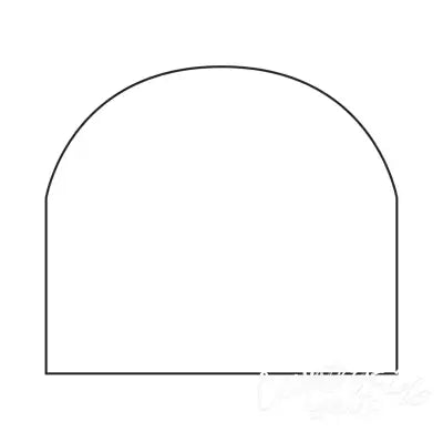 1in Rounded Scallop Papers