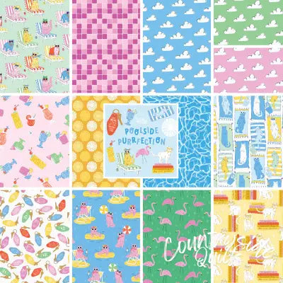 2-1/2 Poolside Purrfection 40Pcs/Bundle