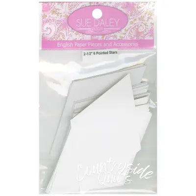 2-1/2in 6 Pointed Star Papers 100ct