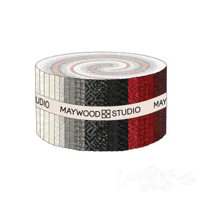 2-1/2in Stirps, Woolies Flannel Winterberries, 40pcs/bundle