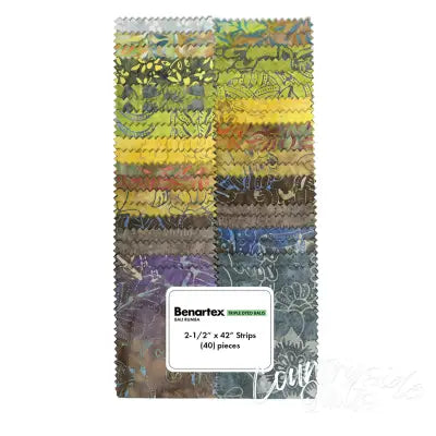 2-1/2in Strips, Bali Rumba, 40pcs/bundle