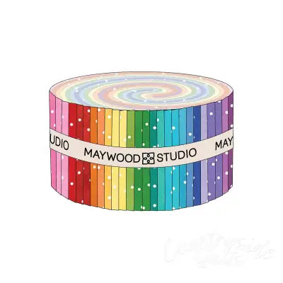 2-1/2in Strips Beautiful Basics Radiant, 40pcs/bundle