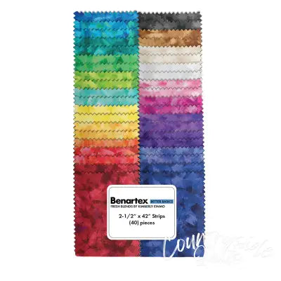 2-1/2in Strips, Fresh Blends, 40pcs/bundle