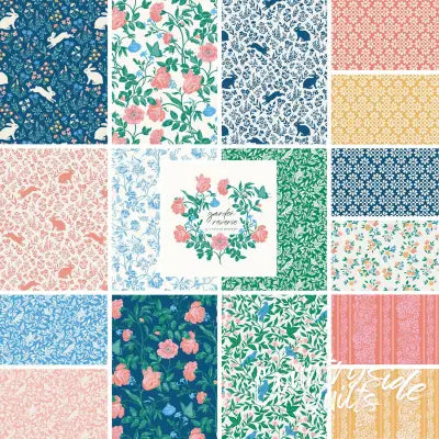 2-1/2in Strips Garden Reverie Organic, 40pcs/bundle