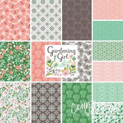 2-1/2in Strips Gardening Girl Organic, 40pcs/bundle