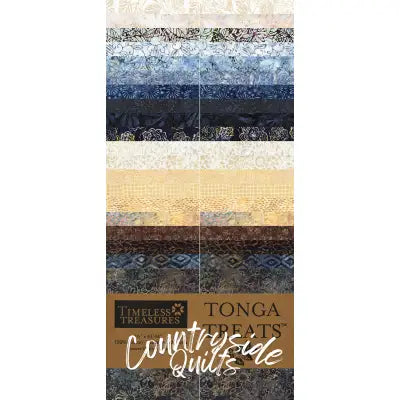 2-1/2in Strips Tonga Batik Luna, 20pcs/bundle