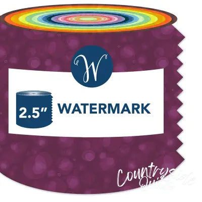 2-1/2in Strips Watermark, 40pcs/bundle