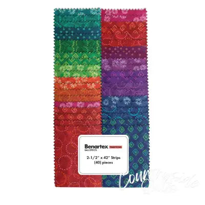 2.5in Strips Bali Effects, 40pcs/bundle