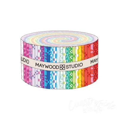 2.5in Strips Colorblock Party, 40pcs/bundle