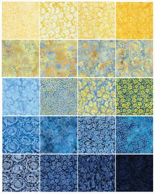 2.5in Strips Countryside Charm 40pcs, 2 Pieces of Each Print