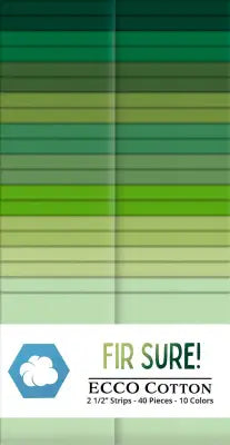 2.5in Strips Fir Sure! 40pcs, 2 Pieces of Each Print