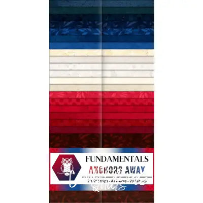 2.5in Strips Fundamentals: Anchors Away 40pcs