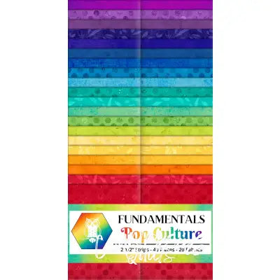 2.5in Strips Fundamentals: Pop Culture 40pcs