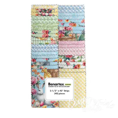 2.5in Strips Garden Tea, 40pcs/bundle