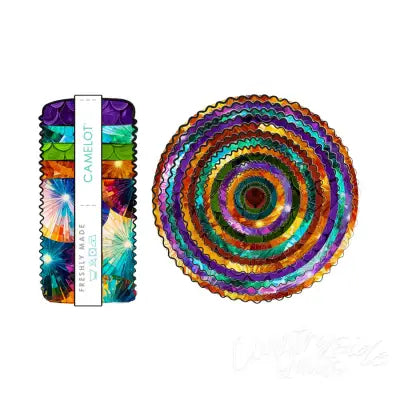 2.5in Strips Kaleidoscope, 40pcs/bundle