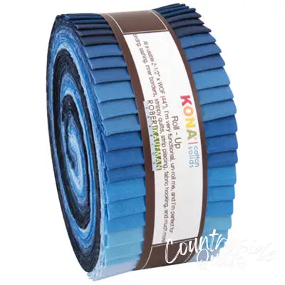 2.5in Strips Kona Cotton Dusk to Dawn 40pcs