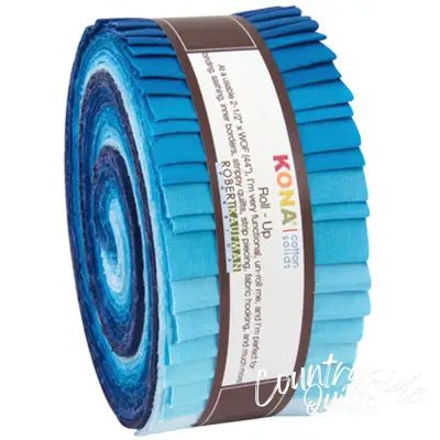 2.5in Strips Kona Cotton Sky Gazer 40pcs