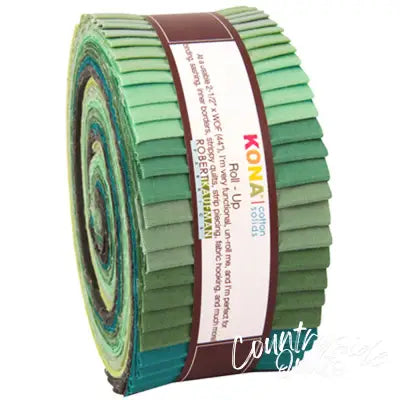 2.5in Strips Kona Cotton Spring Meadows 40pcs
