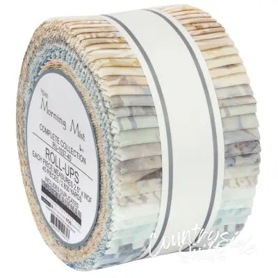 2.5in Strips Morning Mist Batik, 40pcs/bundle