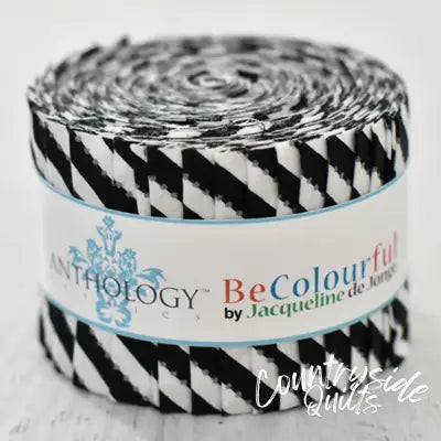 2.5in Strips, Night and Day (Bias) BeColourful, 26pcs/bundle