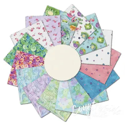 2.5in Strips Pondside Pals, 40pcs/bundle