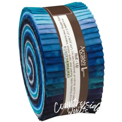 2.5in Strips Prisma Dyes Open Waters, 40pcs/bundle