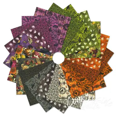 2.5in Strips Ravenwood, 40pcs/bundle