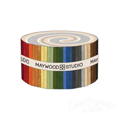 2.5in Strips Shadow Play Flannel Naturals, 40pcs/bundle