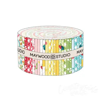 2.5in Strips Sippin' on Sunshine, 40pcs/bundle