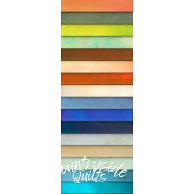2.5in Strips Sky 40pcs