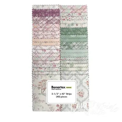 2.5in Strips Sweet Meadow, 40pcs/bundle