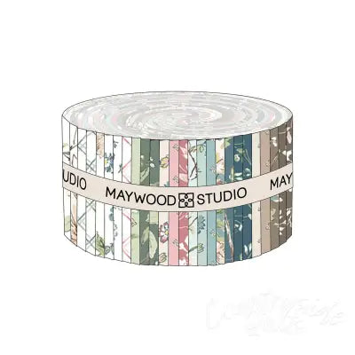 2.5in Strips, Terrace Blooms, 40pcs/bundle