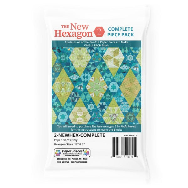 The New Hexagon 2 Complete Piece Packs (Makes 1 of Each Block)