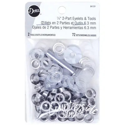 2 Part Eyelets 7/16in Nickel