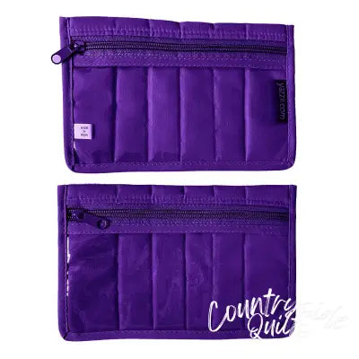 2 Piece Pouches Purple