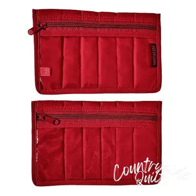 2 Piece Pouches Red