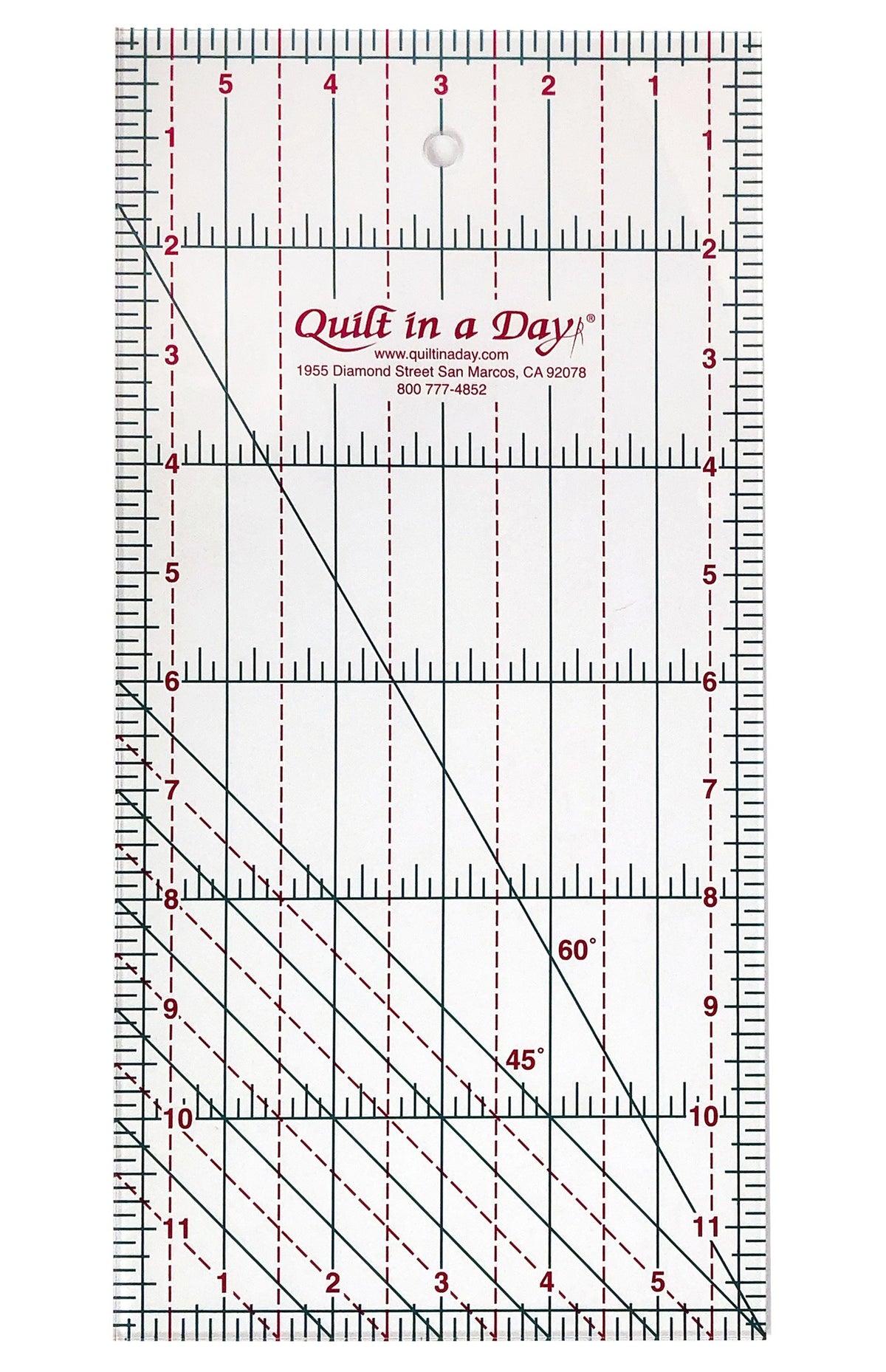 Quilt In A Day 6in x 12in Ruler