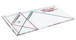 Small Flying Geese Ruler 3-1/2in x 6-1/2in