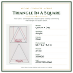 Product Specifications – Triangle In A Square