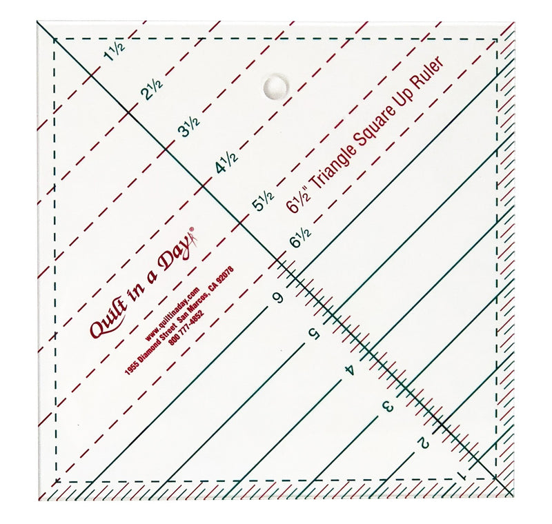 Triangle Square Up Ruler 6-1/2in