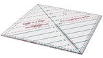 Triangle Square Up Ruler 6-1/2in