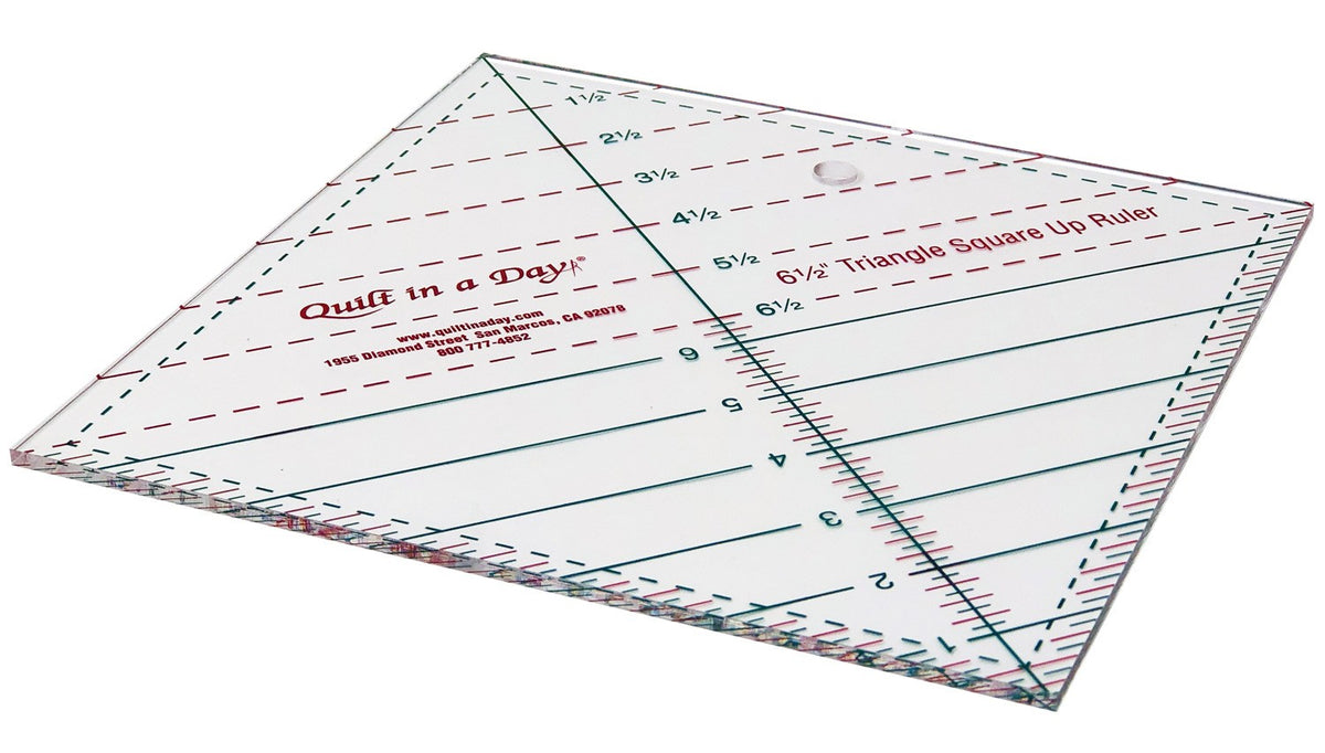 Triangle Square Up Ruler 6-1/2in