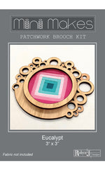 Mini Makes Brooch Circle Eucalypt