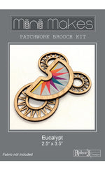 Mini Makes Brooch Moon Eucalypt