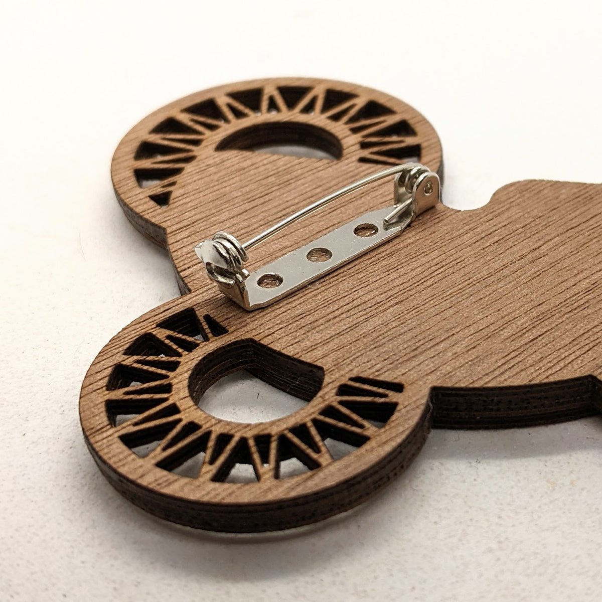 Mini Makes Brooch Moon Eucalypt