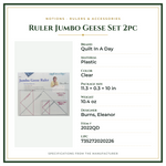 Product Specifications – Ruler Jumbo Geese Set 2pc
